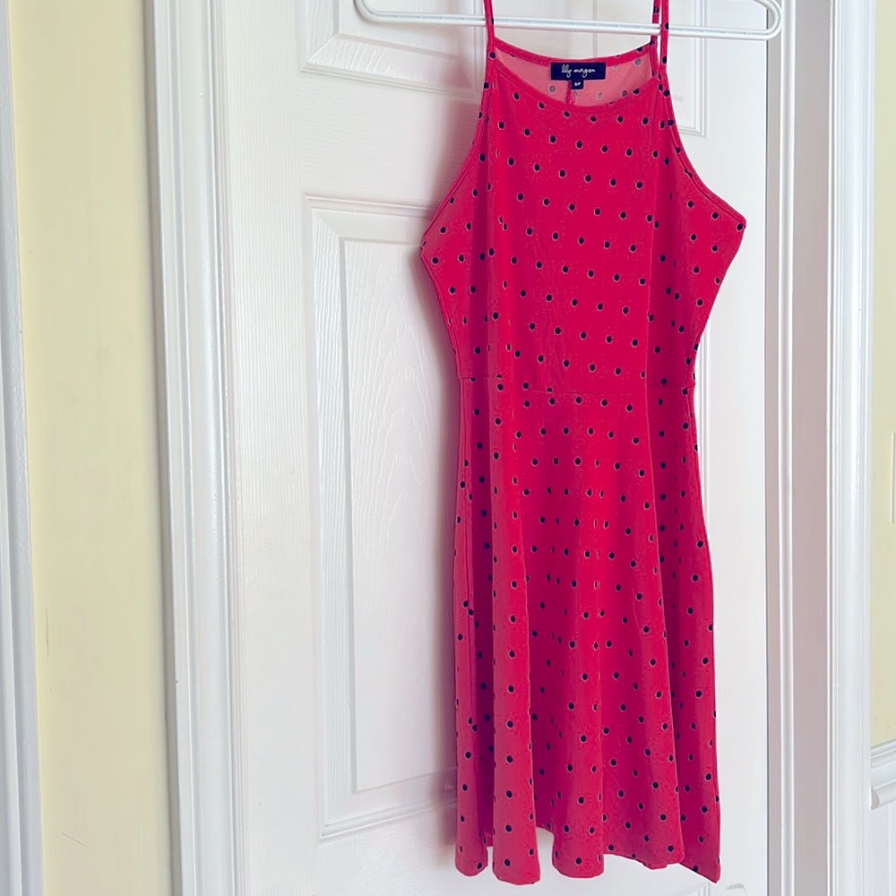 Pink and black Lily Morgan dress - size Small
